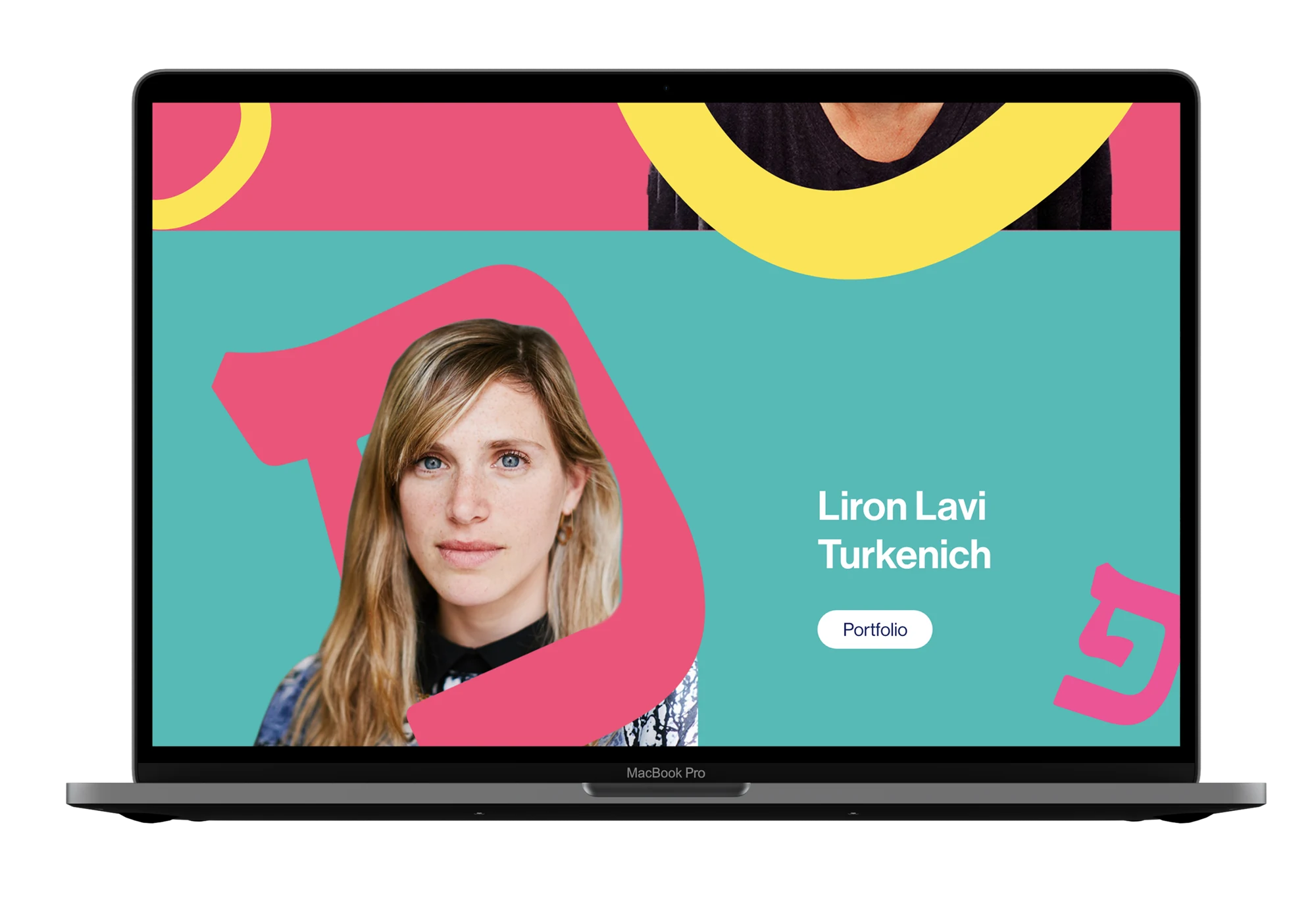 SHE TYPES homepage featuring typographer Liron Lavi Turkenich