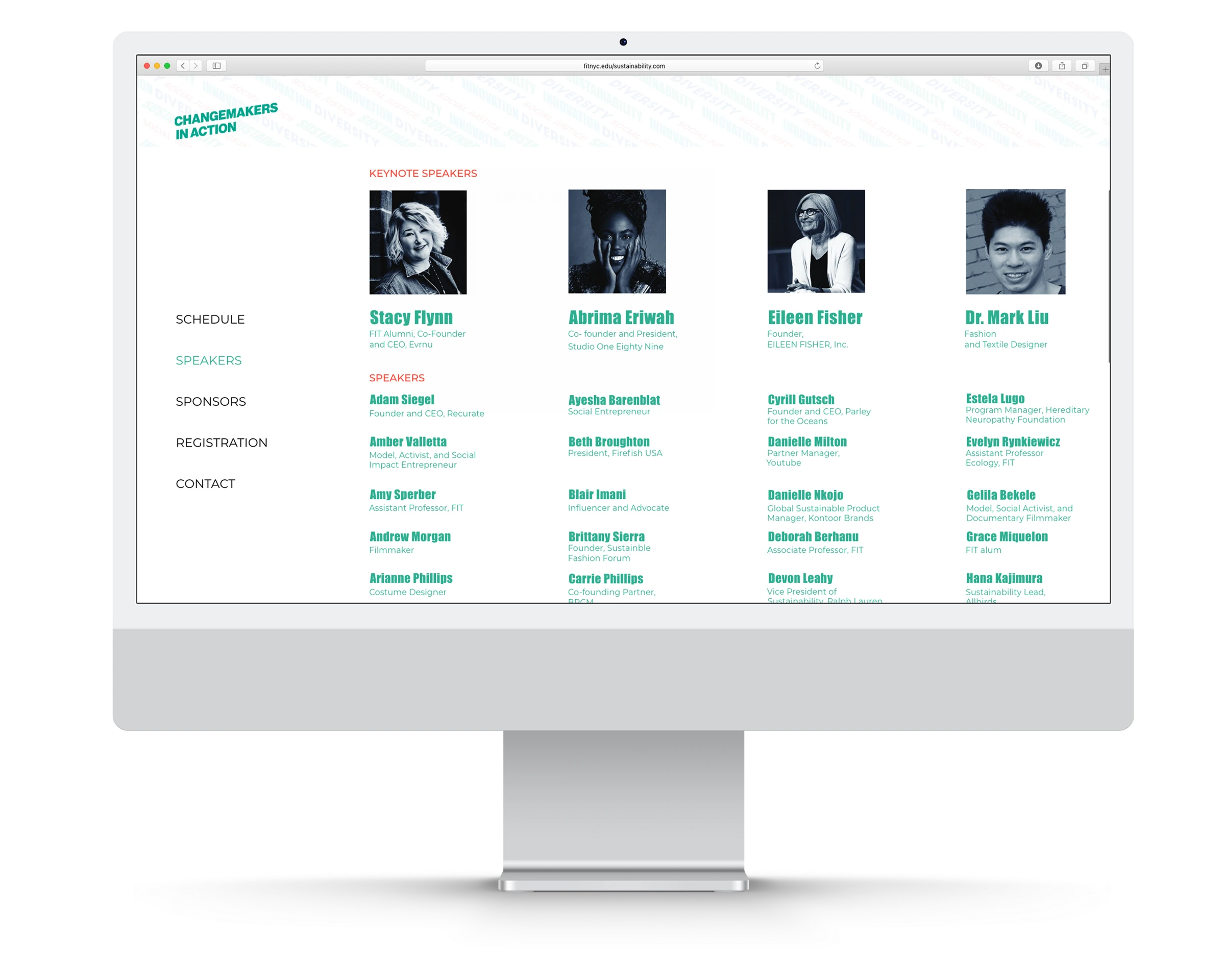 Speakers / A focused directory of participants.