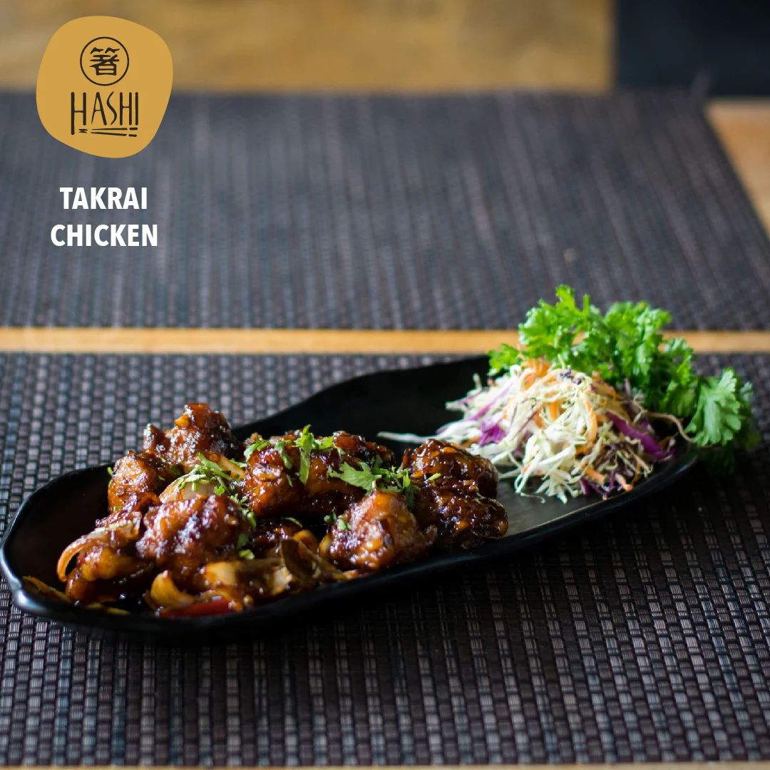 Hashi Takrai chicken photography and art direction