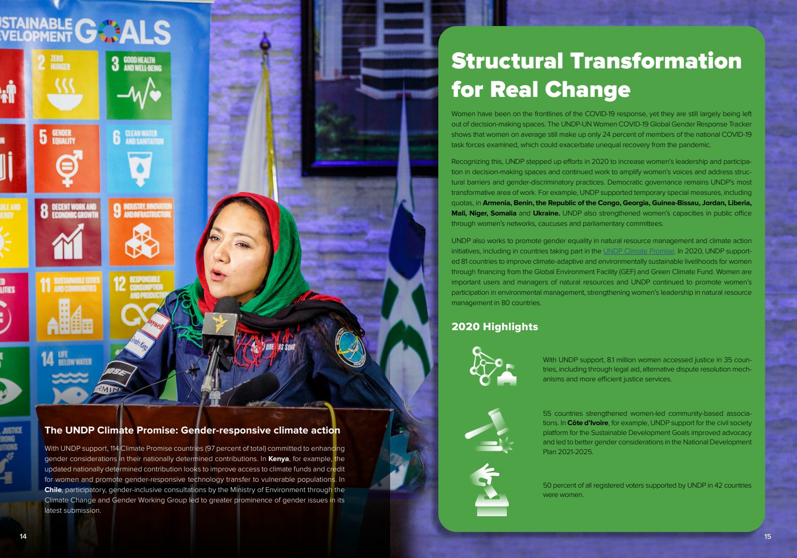 Structural Transformation for Real Change spread