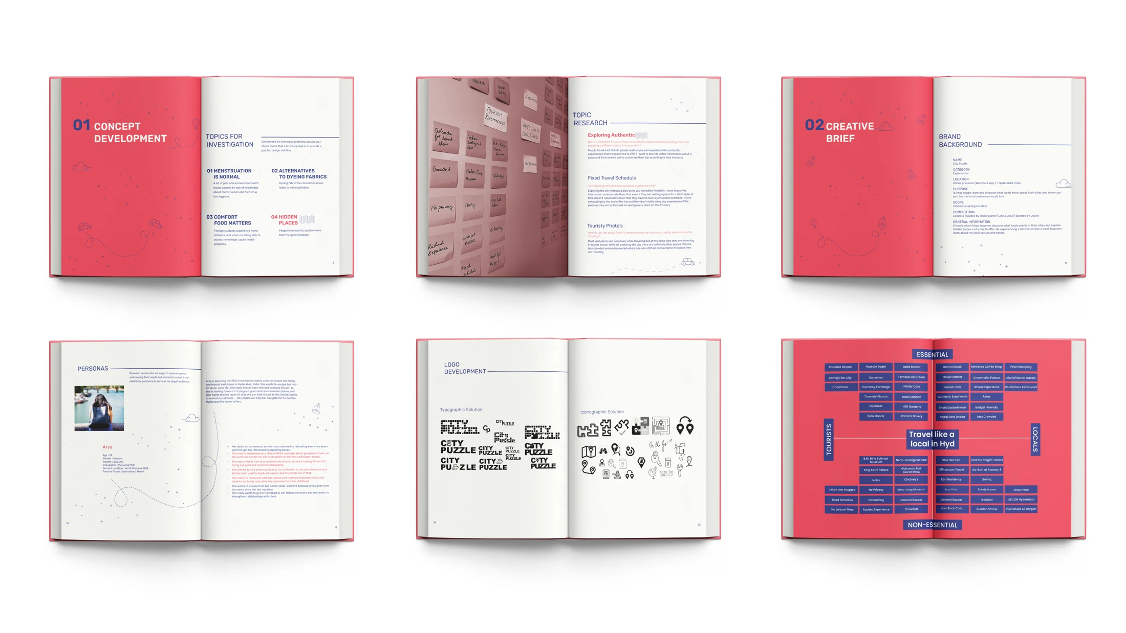 Brand development / Concept, typography, and the visual system.