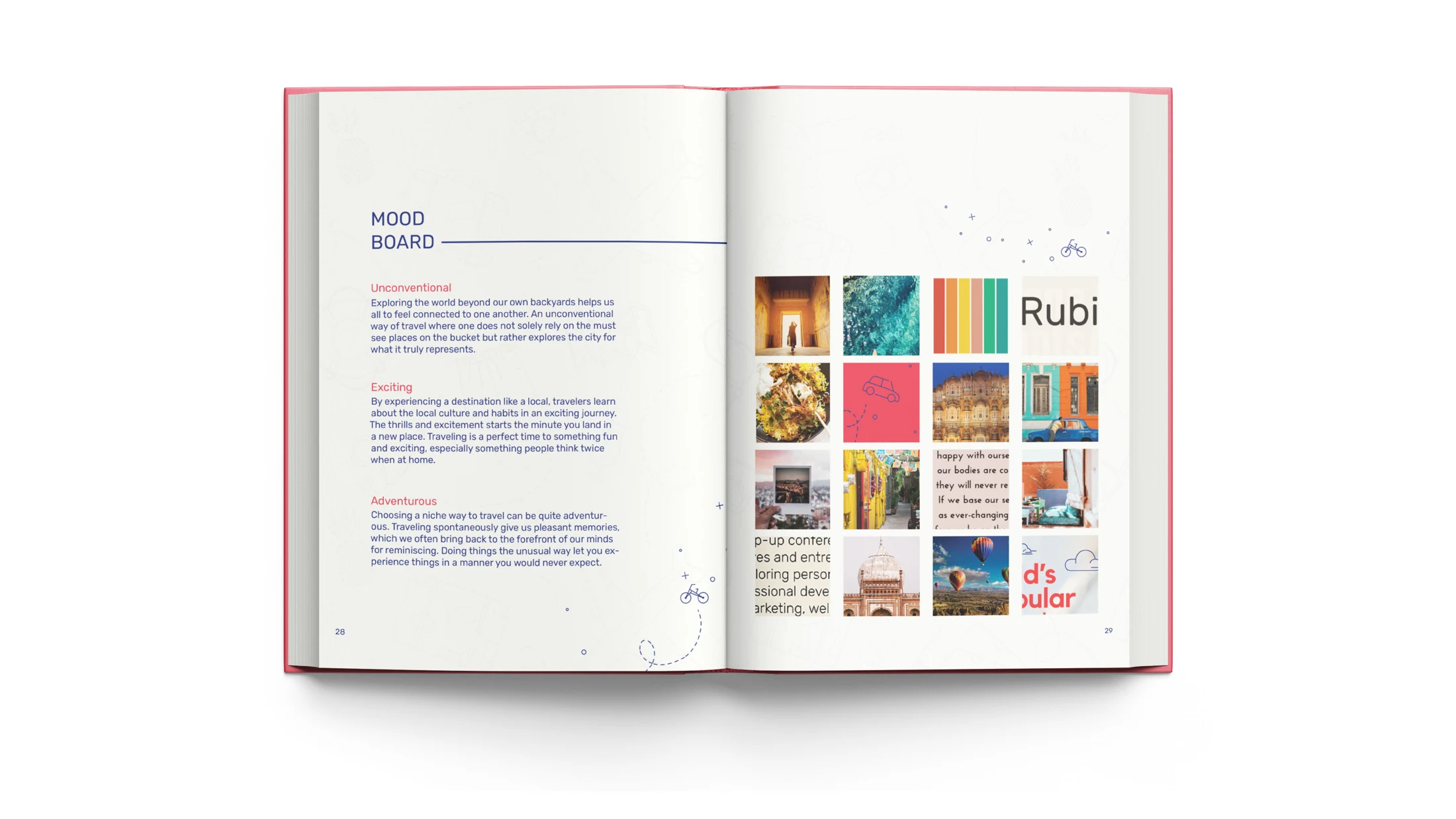 Creative direction / Moodboard and visual references.